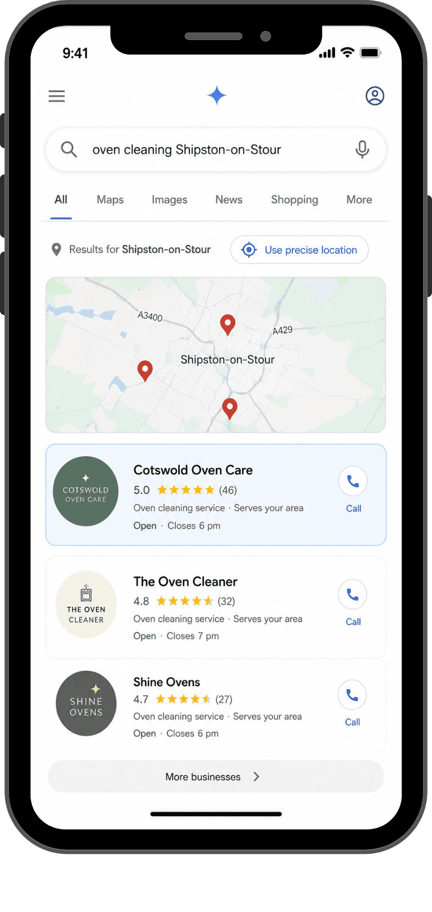 Get Found mockup